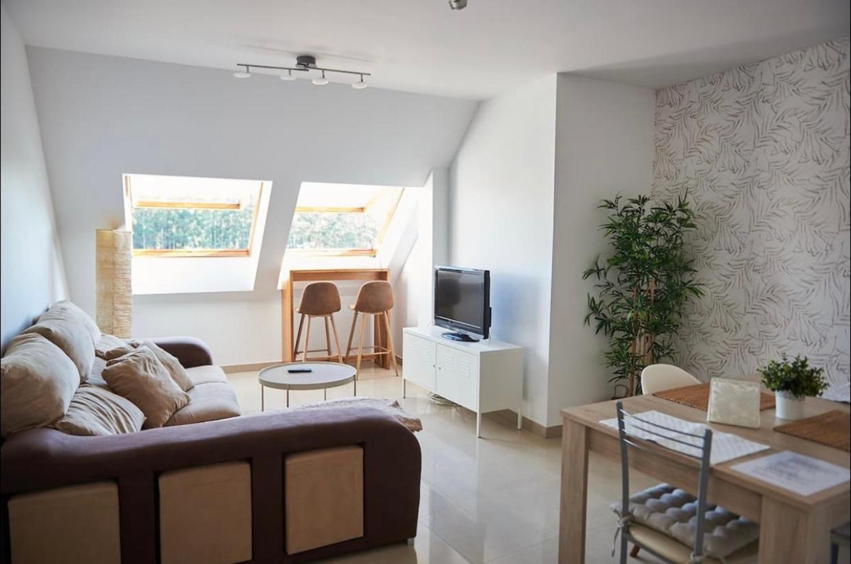 Apartmán Exclusivo Atico Boutique Con Vistas Al Mar Villanueva De Arosa Exteriér fotografie