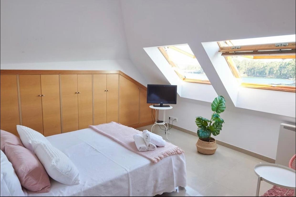 Apartmán Exclusivo Atico Boutique Con Vistas Al Mar Villanueva De Arosa Exteriér fotografie
